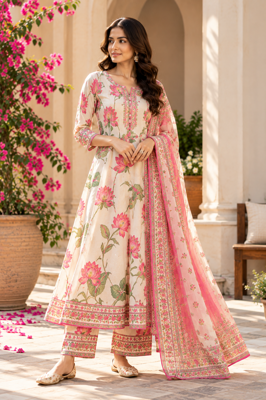 Ira floral Festive Set